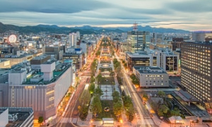 写真：札幌の様子